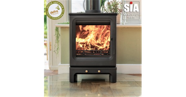 Rock CD Cast Iron Stove - 5KW - Defra Approved - Eco Design Ready